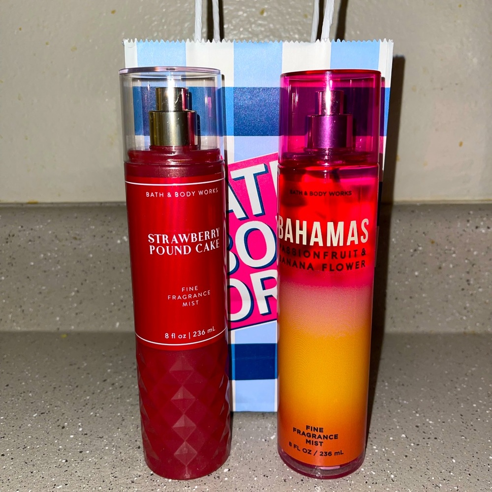 Bath and Body Works body spray